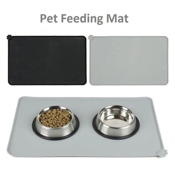 Custom Silicone Pet Supplies Bowl Mat Non - Stick Food Pad FDA Approved