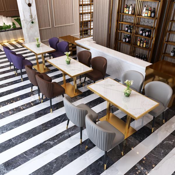 кухонный стол 84cm современный минималистский и предводительствует установленное лобби гостиницы кожи металла