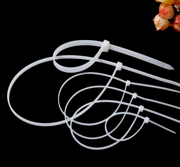 4 Series  Self Locking Cable Tie Industrial Strength Self-locking Nylon Cable Ties Plastic Zip Ties (Tie Wraps)