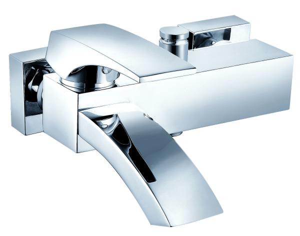Modern Wall Mounted Shower Mixer Faucet with Brass Material T8691