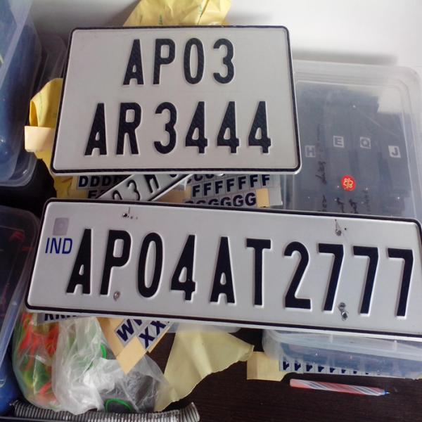 easy operate durable roller number plate stamping machine number plate suppliers