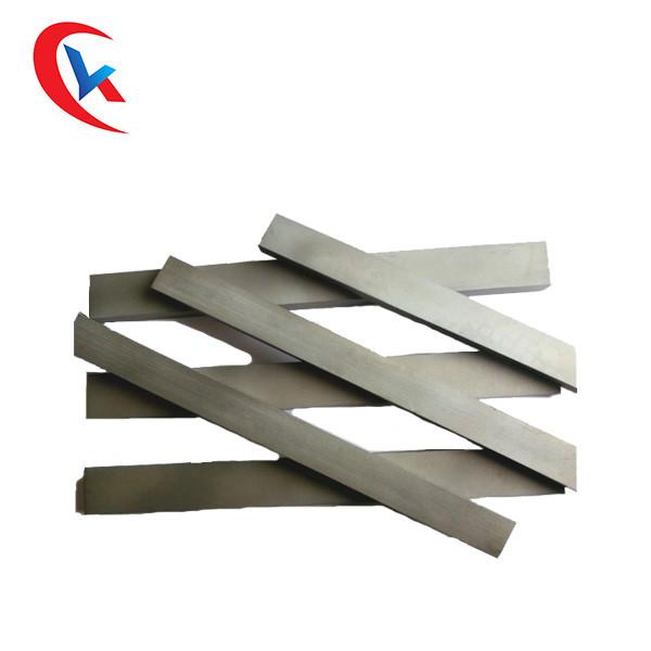 Flat Tungsten Carbide Wear Parts Strips Grounded For Wood Cutting