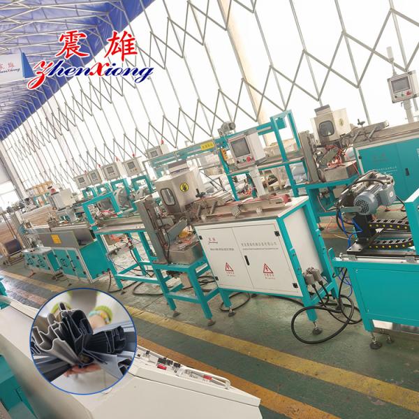 33m X 1.5m X 1.8m Door Gasket Production Line Magnetic Strip Inserting Machine