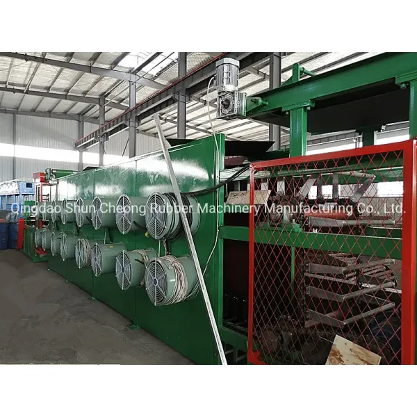 Automatic Grade Rubber Sheet Cooler Machine with 900 mm Max. Rubber Sheet Width and Floor-Standing Type