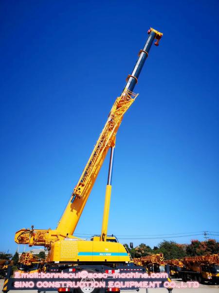 XCT80L5 Telescopic 80 Ton Telescopic Truck Crane / Boom Mobile Lifting Crane 57.7m Max. Lifting Height