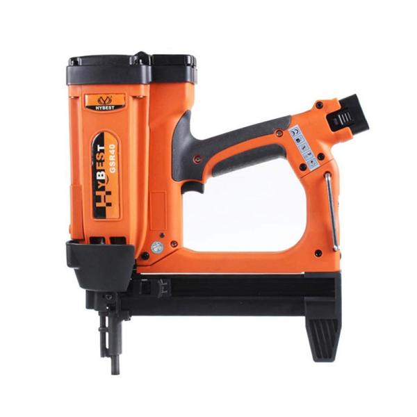Max Nail Length 1 1/2IN GSR40 Cordless Fencing Stapler Gas Powered Concrete Nail Gun