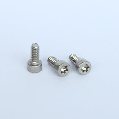 Cabeça hexagonal rosqueada não magnética através de parafusos A4-70 M4X40