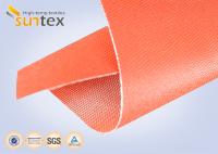 tissu en verre enduit de silicone de barrière du feu de tissu de 590 g/sqm pour l'isolation résistante à la chaleur