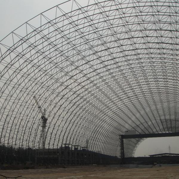 Prefabricated Q235 Q345 Q355 Steel Frame Building For Great Long Span