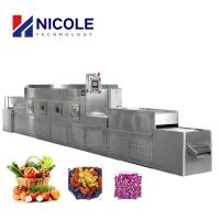 De uma máquina mais seca da esterilização de micro-ondas do SUS 304 o túnel industrial personalizou