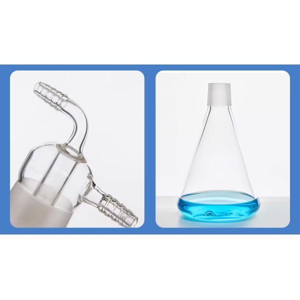 Laboratory Analysis Glass Solvent Vacuum Filtration Distillation Apparatus Vacuum Suction Filter Device