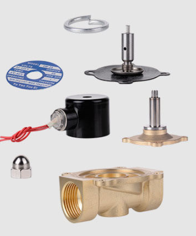 Electromagnetic Water Valve Solenoid Valve Diaphragm For 2W160 Series Industrial Water Treatment