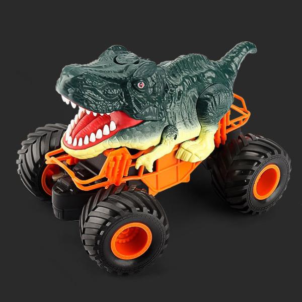 Spray Dinosaur 2.4G Remote Control Triangle Dragon King Dragon Climbing Bigfoot Vehicle