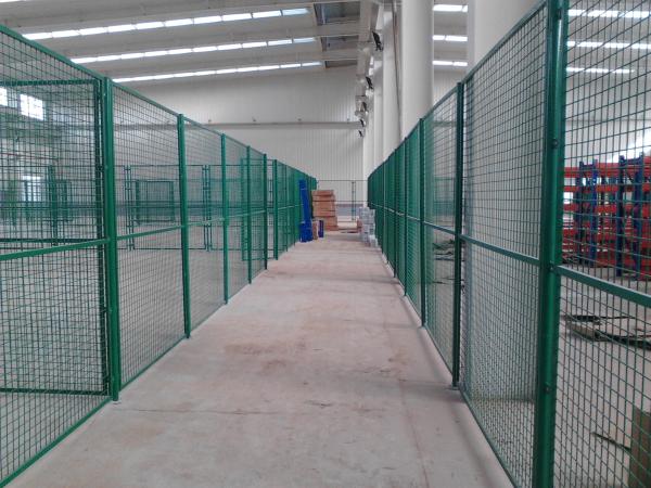 Easily Assembled Double Wire Mesh , Garden Wire Fence Panels Eco - Friendly