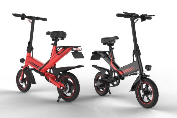 Portable Magic Weapon Fold Up Electric Bike 14'' Aluminum Alloy 40KM Pure Mileage