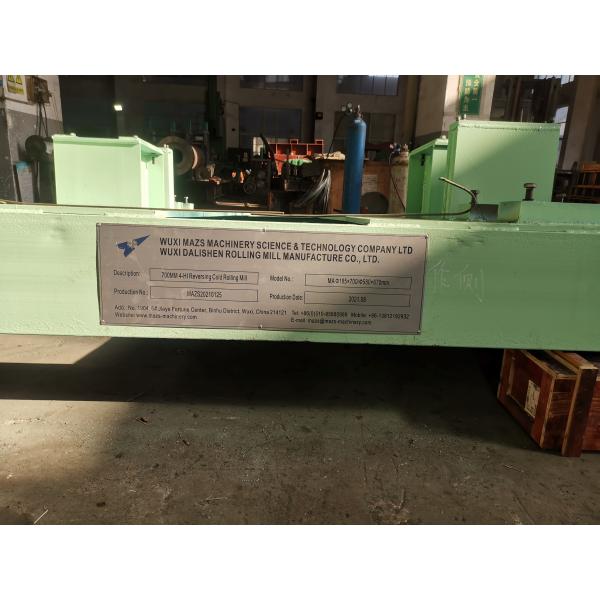 4-hi cold rolling mill