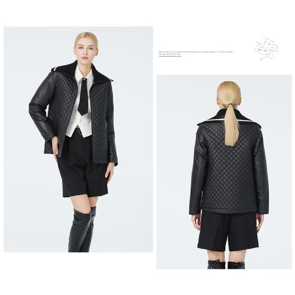 Женское полиэстерное пальто Sping Sping Осеннее пальто Smart Casual Jacket размер от 42 до 50