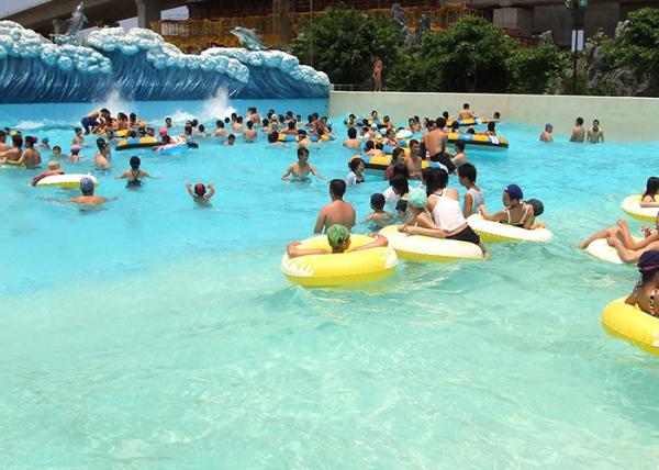 Hotels Commercial Lazy River Water Park Custom Style For Outdoor Family Spray