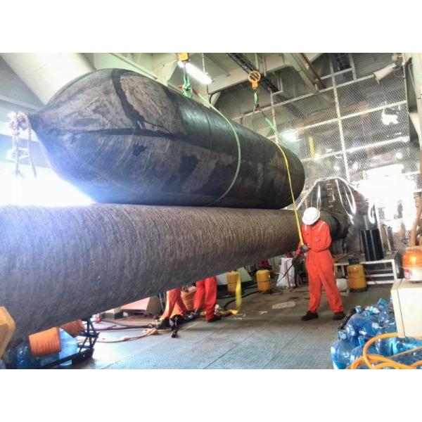 Big Capacity Marine Salvage Airbags Large Diameter Inflatable Pontoon Airbag