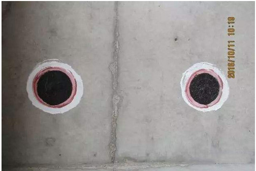 Plastic Construction Formwork Accessories Black Color Tie Bar Hole Plugs