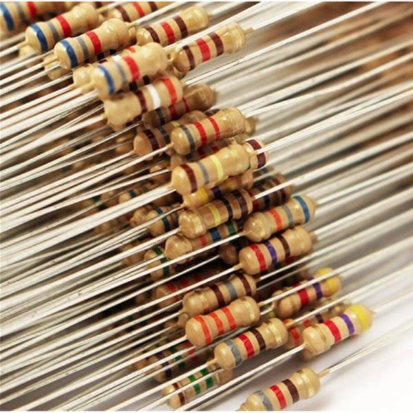 ETOPMAY DIP Fixed Carbon Film Resistor 100Ω 1/4W 1/2W 1W 5%