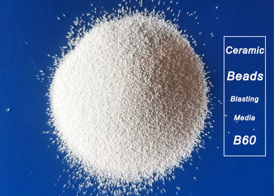 Médias de soufflage fondus de perle en céramique de sphéricité du Zircon 85%