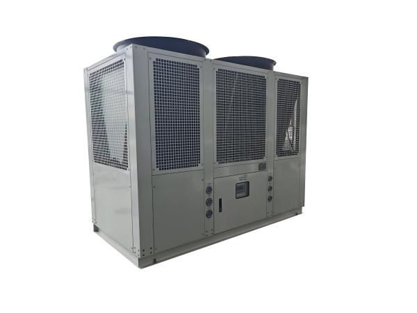 Shell And Tube Condenser 60 Ton Air Cooled Chiller 40HP Customization