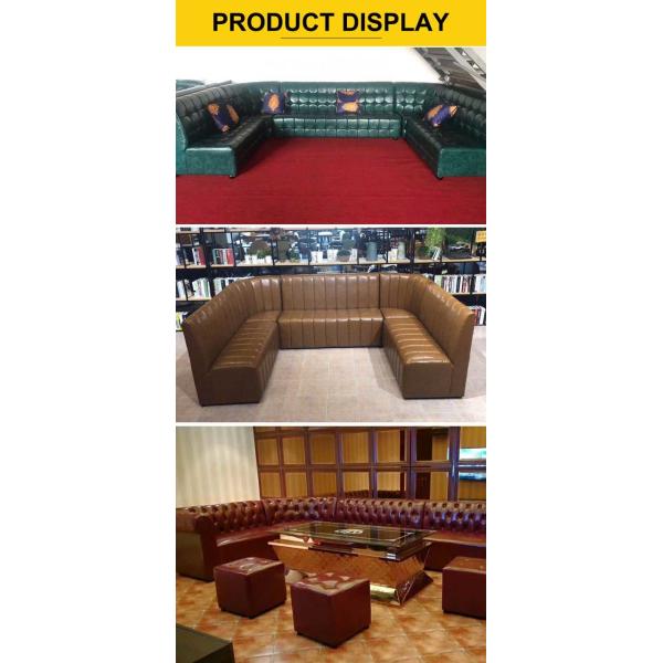 софа гостиной клуба 3m широкая 12 Seater изготовленная на заказ подковообразная с прокладкой фаэтона