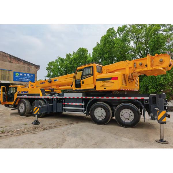XCMG XCT80L5 80t Crane 17.5m Fixed Boom and 50.5m Main Arm Length for Construction Lifting