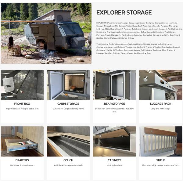 NJSTAR EXPLORER OFFROAD TRAVEL Кэмперный трейлер