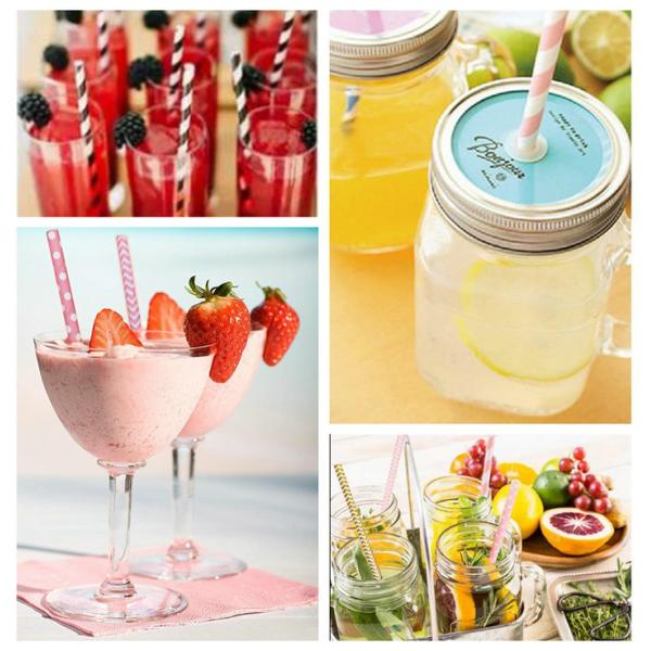 бумага качества еды 60gsm 120gsm белая или покрашенная ремесла для выпивая солом