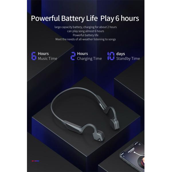 OEM Neckband Stereo Gaming Headset 15M Bone Conduction Earphones