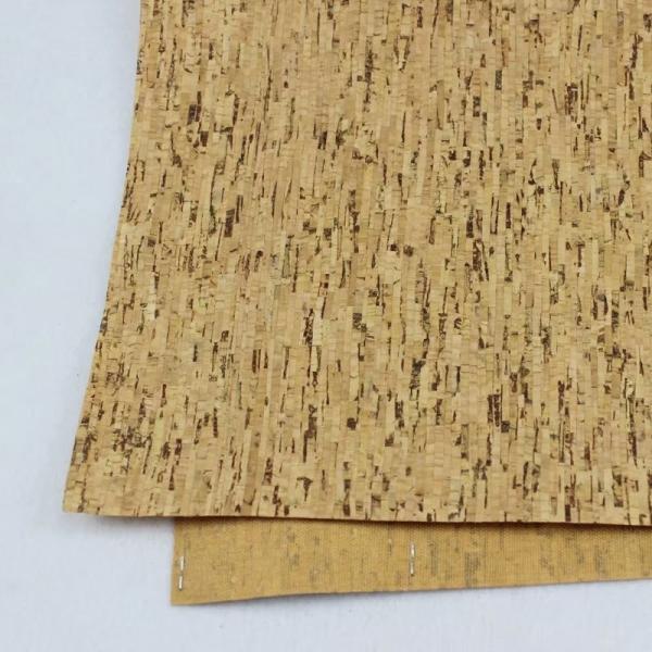 0.8mm Durable Nature Cork Fabric/Leather for Wall Decoration, Phone Cover and Note Book Making