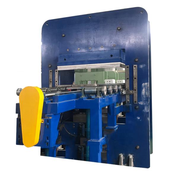 Maquinaria de relojes de silicona azul/verde Prensa de vulcanización de chapa de caucho Prensa de curado