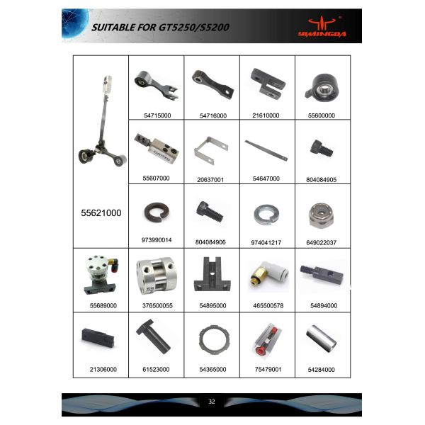 Auto Cutter Spare Parts No. 263500303 Capacitor Sprague, GT5250 Textile Cutting Parts