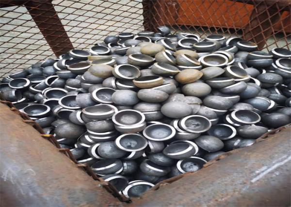 SCH10 a galvanisé le sablage soudé sans couture de la peinture SCH20 SCH30 SCH40 de noir de chapeau de tuyau d'acier au carbone