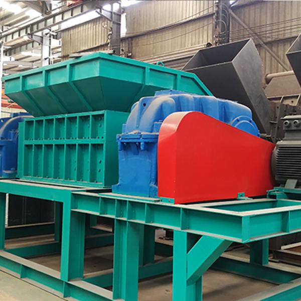 Clothes Scrap Metal Aluminum Cans Shredder Machine Iron Plastic Waste Car Two