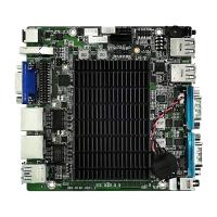 carte mère embarquée industrielle Nano ITX 12x12cm J1900 carte mère mini-ordinateur sans ventilateur