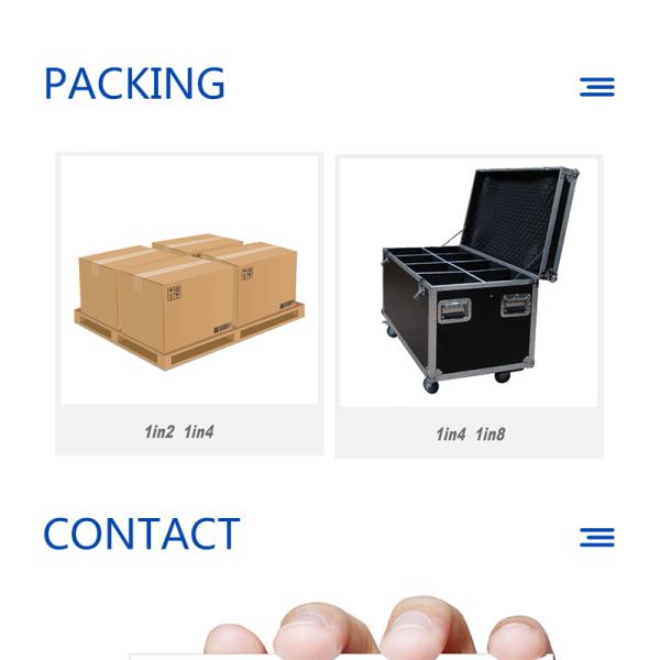 10CH 18x18w RGBWA UV 6 In1 LED Par DJ Stage Lights