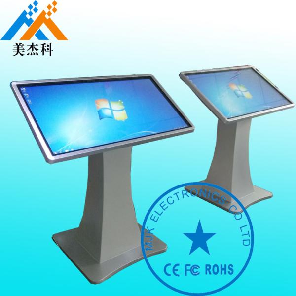 32" 10 Points Infrared Touch Kiosk High Resolution 1080P Floor Standing For