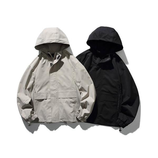 Людей кампуса логотипа изготовителя фабрики OEM куртка изготовленных на заказ Windproof винтажных с капюшоном