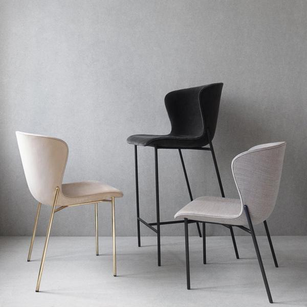 La Pipe Comfy New Stackable Chairs Steel Frame Fire Retardant