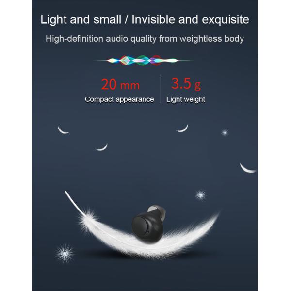 Latest Mini Sale Buy Cheap Price Analog Ear Unseen Invisible Amplifier Deaf Earphone Rechargeable Amazon Hearing Aid Case Black