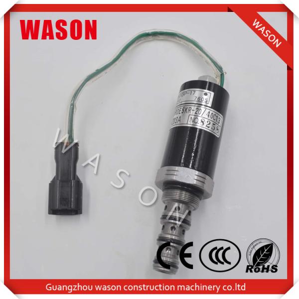 KWE5K-20 G24D12A G24D05 Kobelco Spare Parts Excavator Safety Lock Solenoid Valve