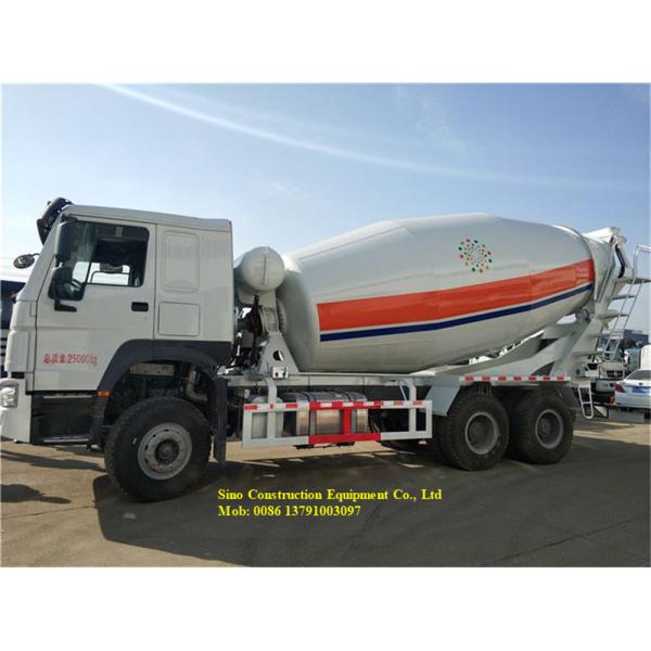 10 тележка 336хп смесителя цемента погрузочно-разгрузочного оборудования 6кс4 10м3 колеса конкретная