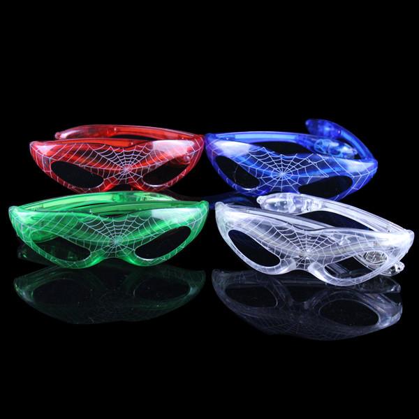 Multi-Color Spider Man LED Glasses For Concerts, Party, Night Clubs And More!