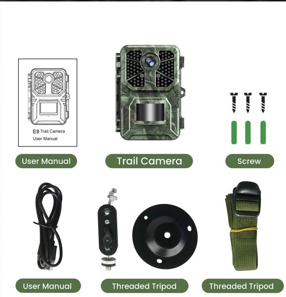 CMOS Sensor 40pcs IR LEDs Night Vision Trail Hunting Camera