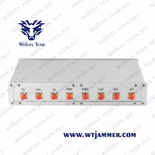 High power 3G 4G UHF VHF WiFi Bluetooth signal blocker Up to 40m