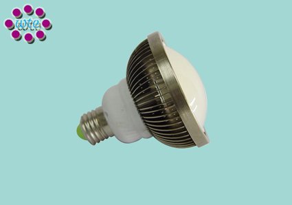 Energy Saving High-power 90 - 264V 12W LED Par Lights E26 / E27 With Fin Heat