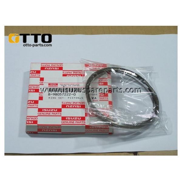 Isuzu 8-98057222-0 Piston Ring Isuzu Spare Parts For 4JJ1 Excavator ZX130B